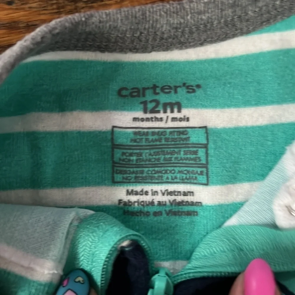 Carters Sleep/Play Onsie